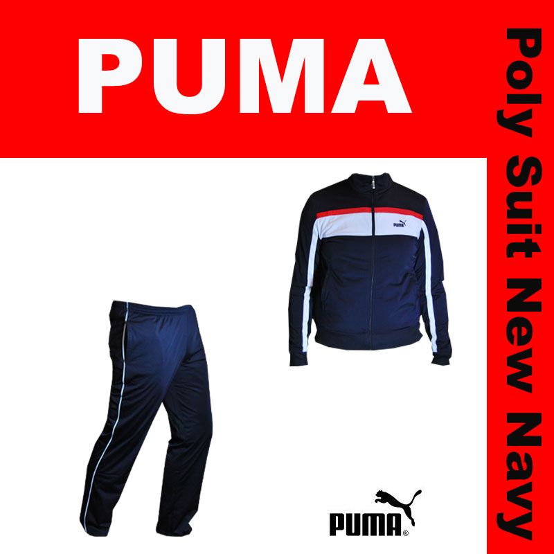 PUMA Trainingsanzug Sportanzug Herren navy Gr. S M XL