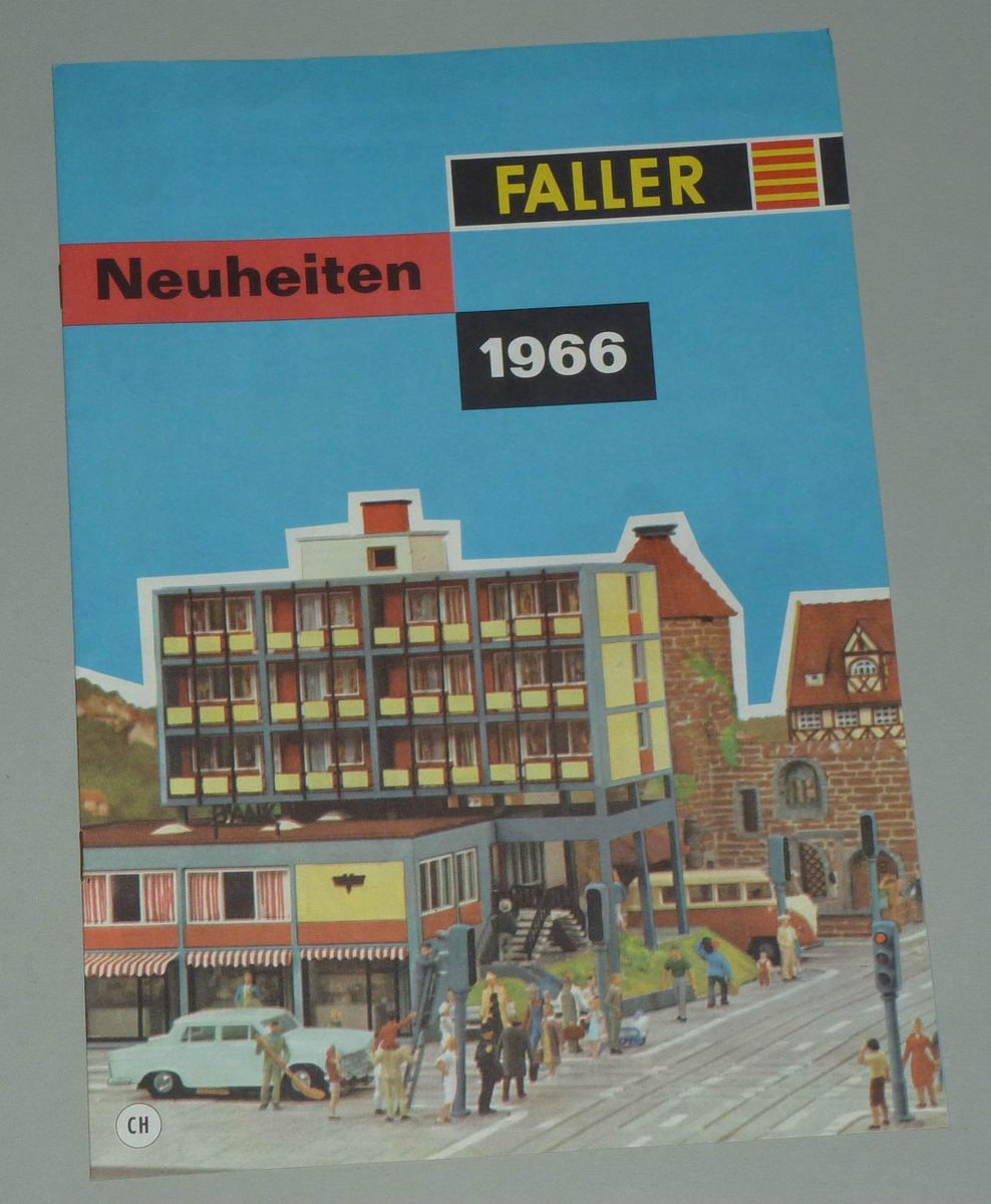 Faller Neuheiten Katalog 1966 AMS H0 CH