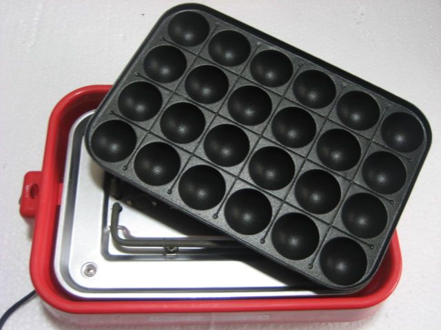 NEW Japanese Electric Takoyaki Grill pan maker recipe Octopus ball