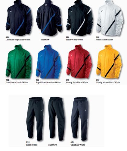 Nike Competition 12 Praesentationsjacke Hose Praesentationsanzug 10er