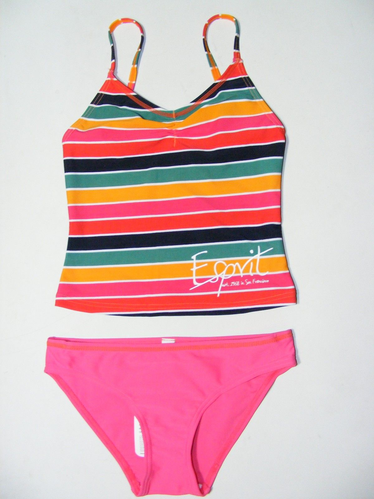 Esprit Mädchen Tankini/ Bikini gestreift Z1205