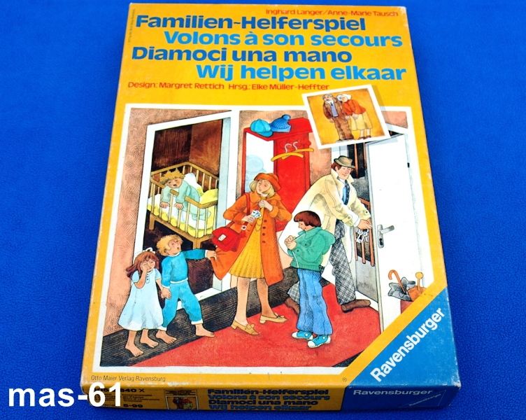 DAS FAMILIEN HELFERSPIEL RAVENSBURGER AB 5 JAHRE