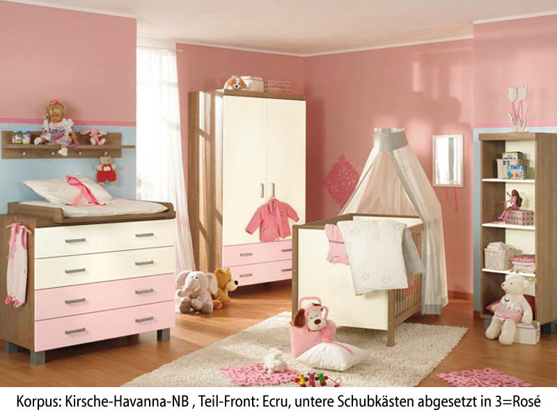 Paidi Leo Babyzimmer Kinderzimmer Kirsche Hav Ecru Rose