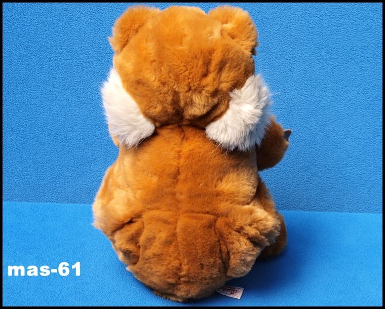 SÜSSER SIGIKID PLÜSCH HAMSTER GOLDHAMSTER 28 CM TEDDY 80ER JAHRE