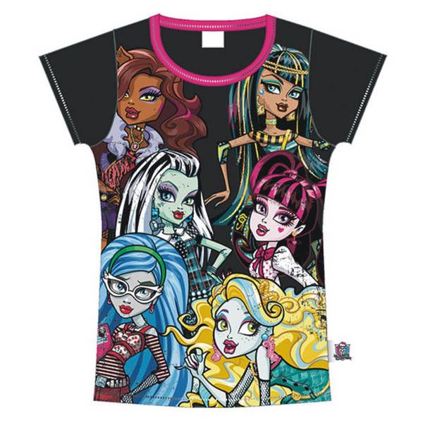 Monster High T Shirt schaurig schön MH Glique Gr. 140 146 10 Jahre