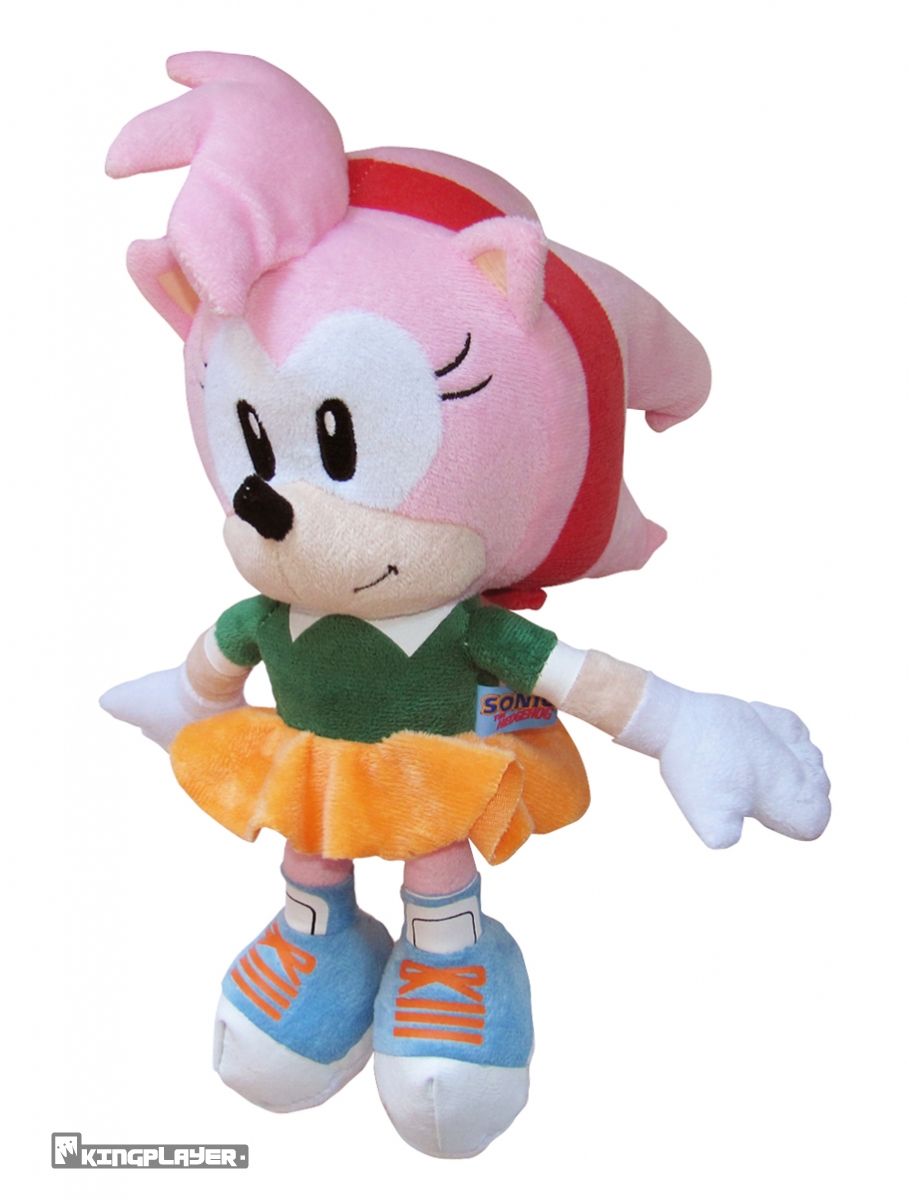 THE HEDGEHOG STOFFTIER PLUSCH FIGUR AMY 32 CM PMS sega tails knuckles