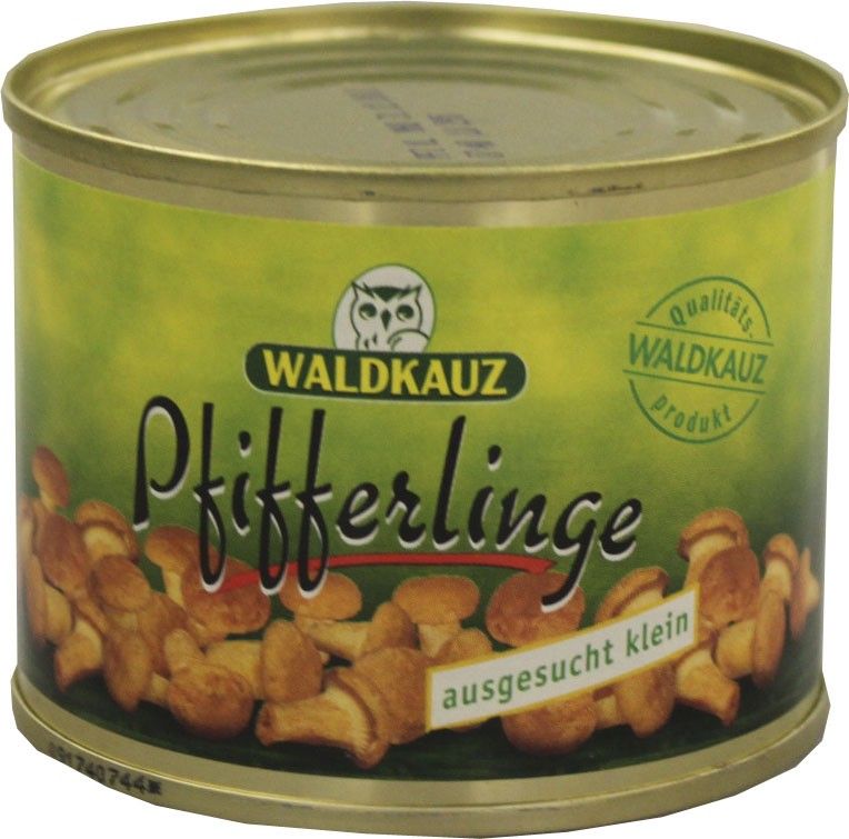 30EUR/100g) Waldkauz Pfifferlinge ausgesucht klein