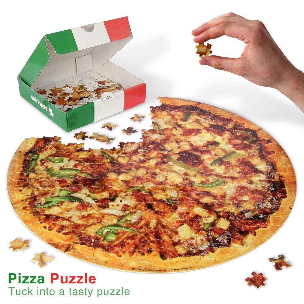 Puzzle Pizza Teile 300 rund 40x40cm