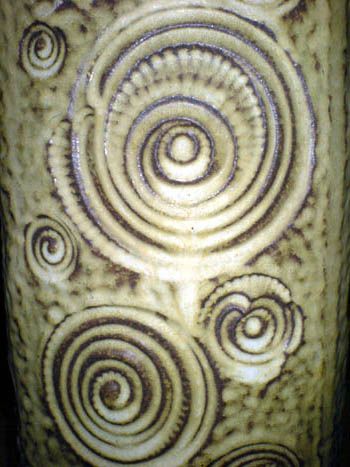 Vase Scheurich 282 40 Jura Snails Schnecken WGP 60s TOP