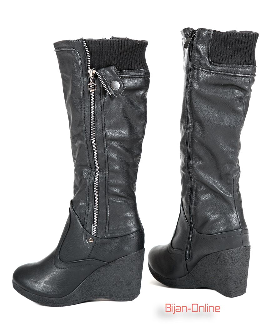 SEXY DAMEN STIEFEL HAMMER GEILE STIEFEL KEILABSATZ GR 36  41