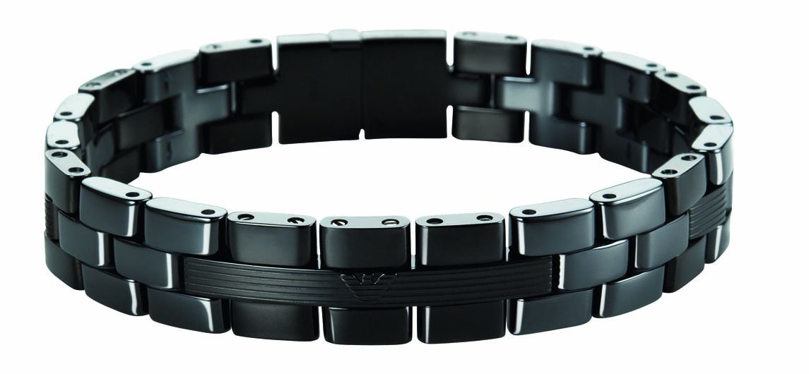 Emporio Armani Herrenschmuck EGS1456 Armband Keramik