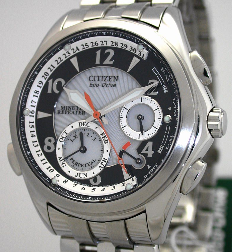 Citizen MINUTE REPEATER ECO DRIVE SOLAR Multifunktionsuhr BL9009 54F