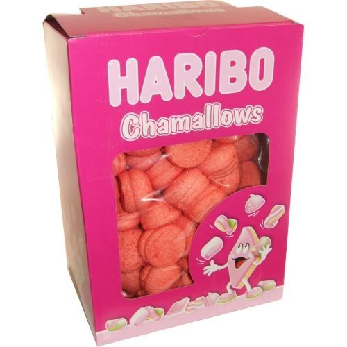 06EUR/1Stk) Haribo Chamallows Rubino, 150 Stck. (Mausespeck)