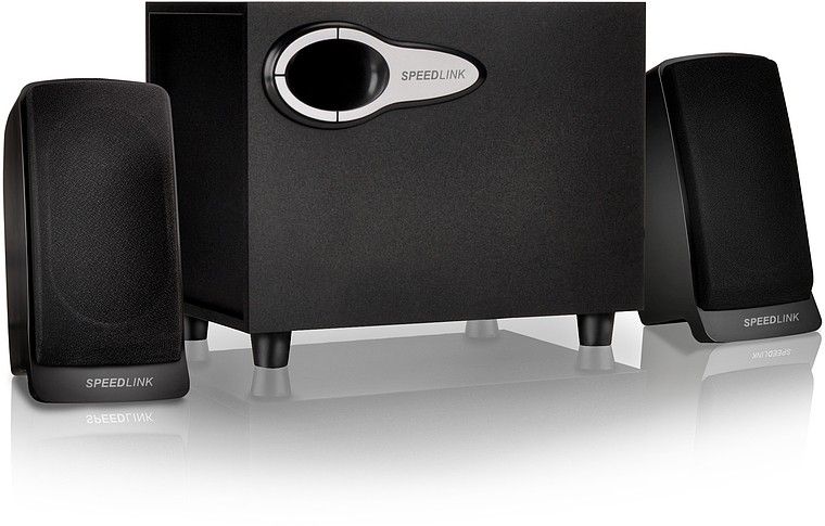 SPEEDLINK MACE 2.1 Subwoofer System Lautsprecher black