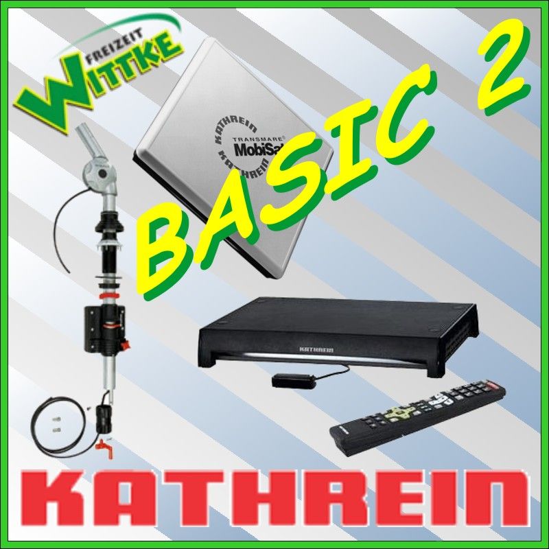 KATHREIN Sat Anlage BAS 60 + HDM 140 + UFS 940 sw