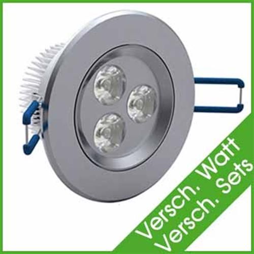 LED Spot Einbauleuchte Warmweiß Einbau Strahler Set Decken Leuchte