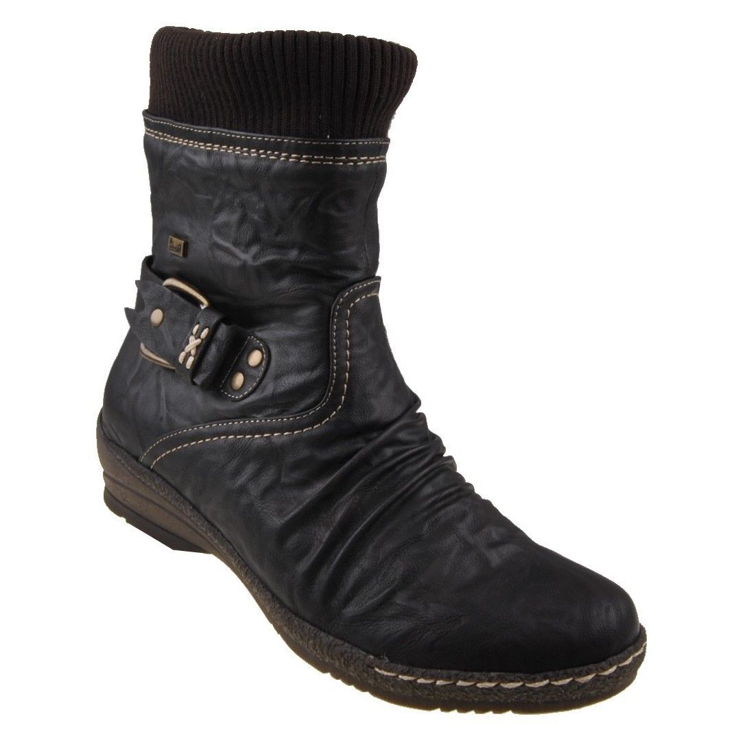 NEU Rieker TEX Damenschuhe Schuhe Stiefel Stiefelette 90182 gefüttert