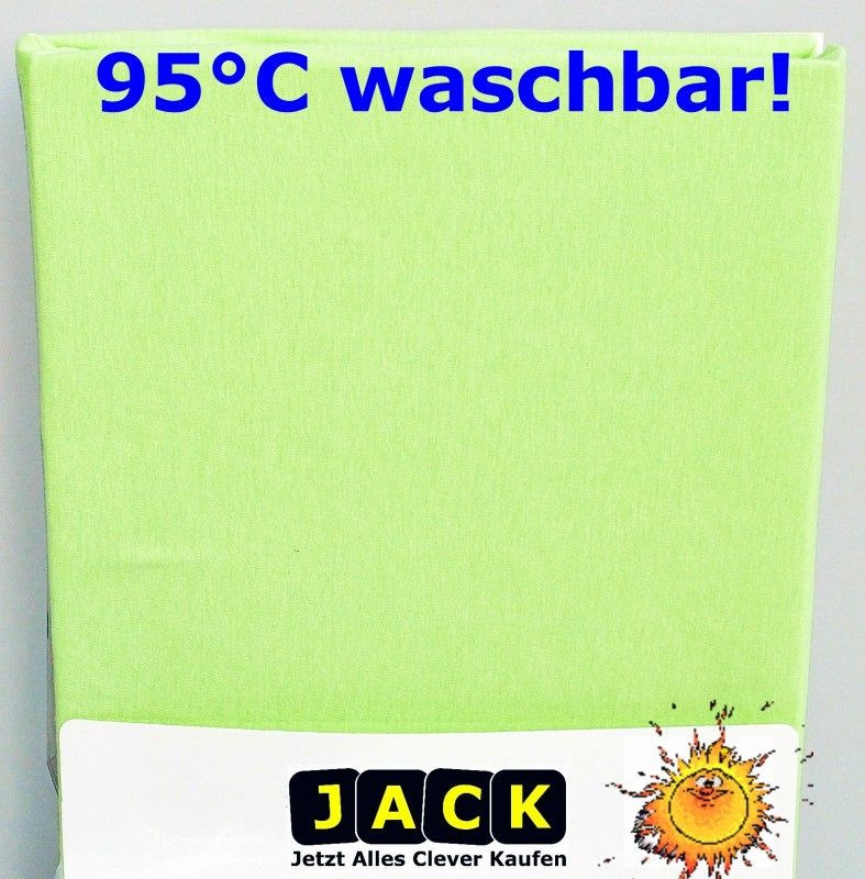 NEU ♥ MAKO JERSEY BETTTUCH 95°C ♥ 90x190 100x200 cm