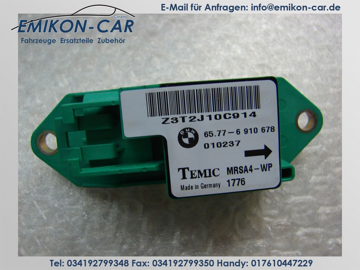 Airbagsensor Aufprallsensor Rechts BMW E39 E36 65.77 6910678