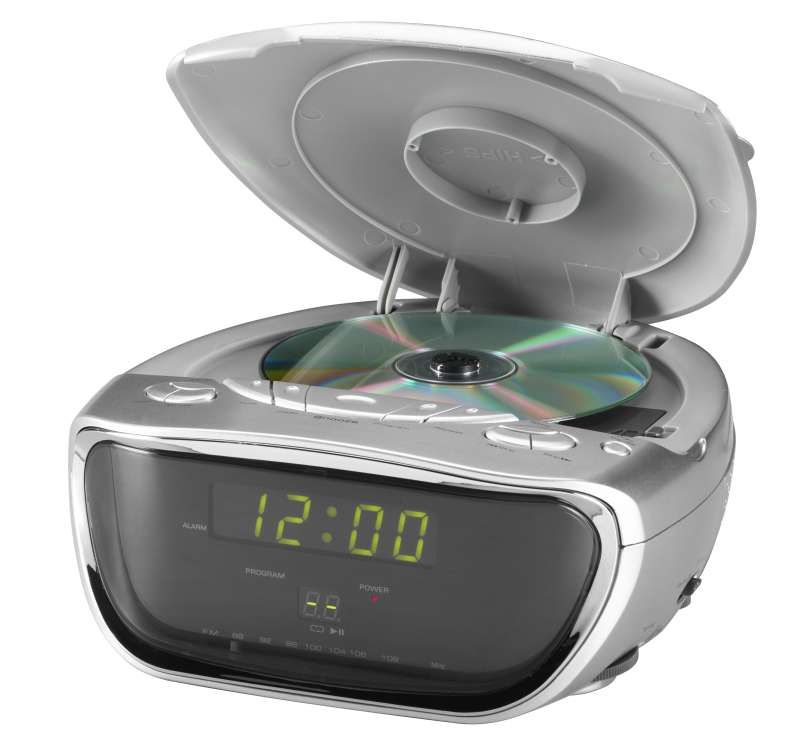 AUDIOSONIC CDCL 61 UHRENRADIO MIT CD PLAYER SLEEP TIMER + RADIOWECKER