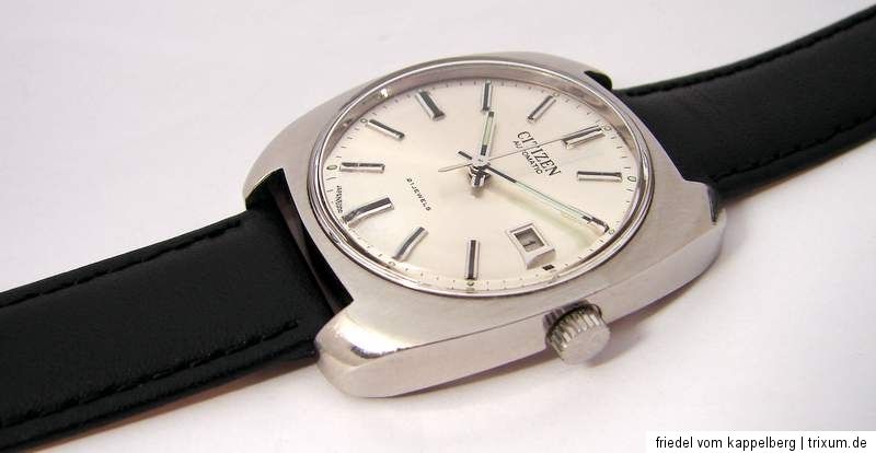 Citizen 6000 Automatik Automatic 21 Jewels Uhr mit Datum vintage men