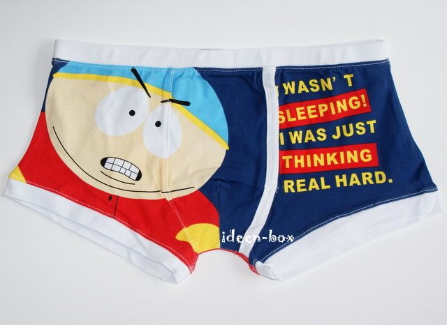 Hipster Boxer Shorts South Park Eric Cartman L