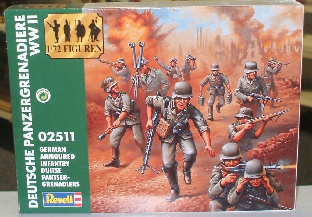 Figurensatz Deutsche Panzergrenadiere Deutsche Wehrmacht 172