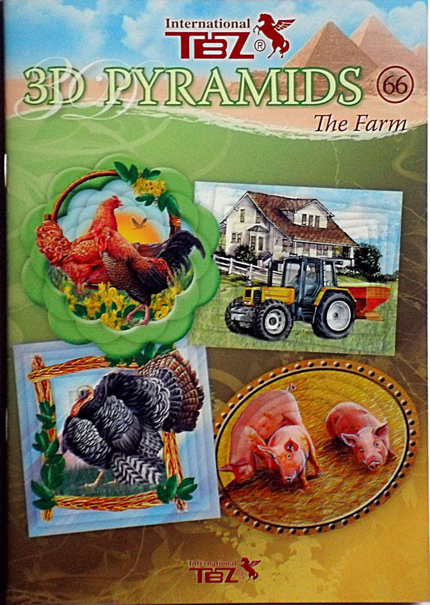 Buch Pyramidenbogen Motive Tiere  The Farm  Bauernhof TBZ 66