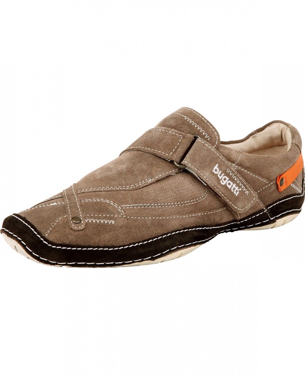 Neu BUGATTI Herrenschuhe D0862 3 Slipper Herren Halbschuhe Leder