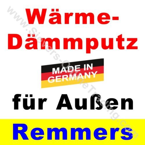 75 L Remmers Wärmedämmputz Putz Wärmedämmung 1,29€/l