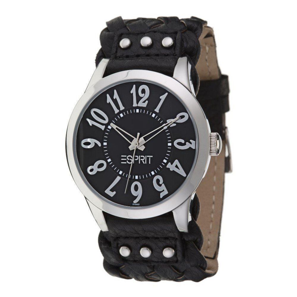 Herren Damen Leder UHR Unisex LIBERATION WOVEN Black UVP€69