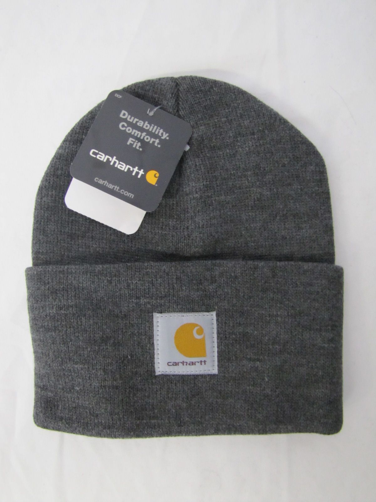 Carhartt Acrylic Watch Hat Strick Mütze grau Strickmütze