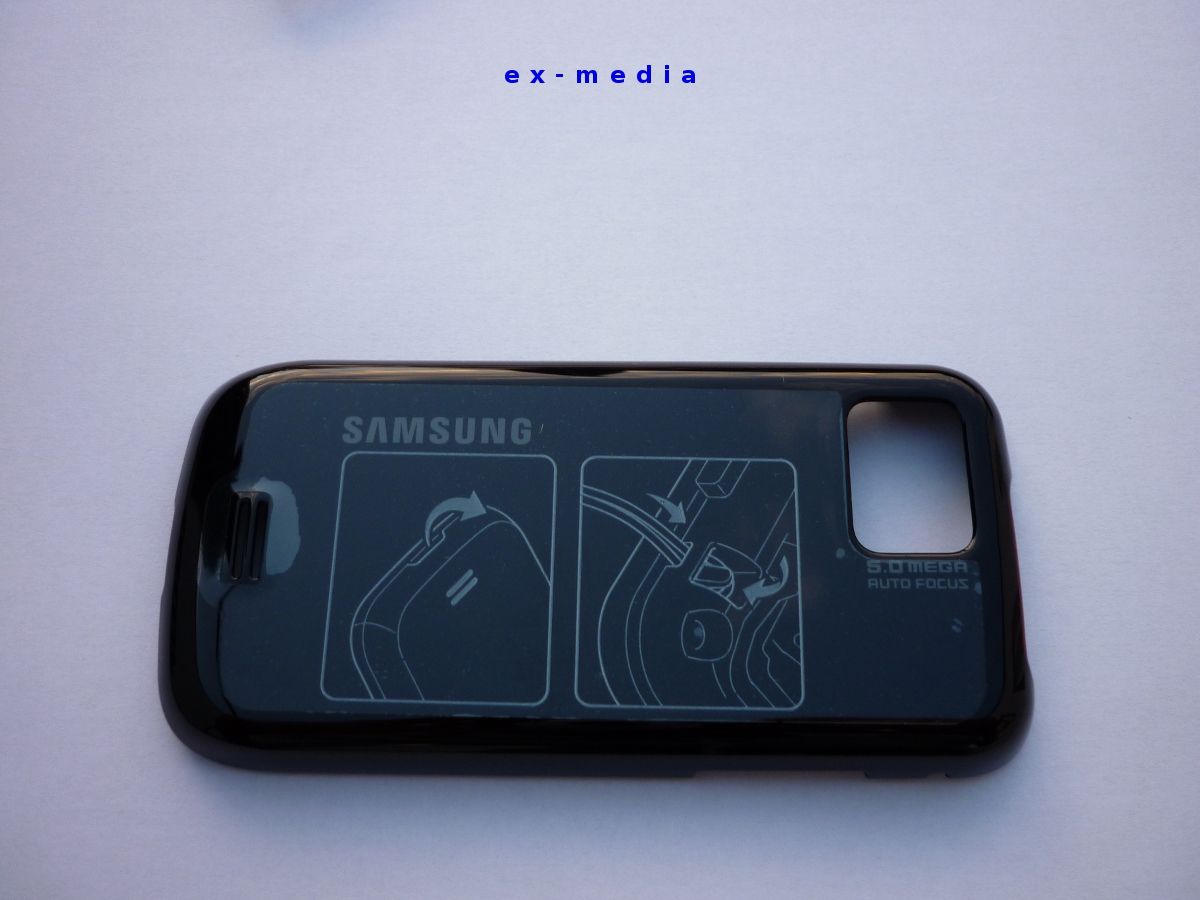 Original Samsung S8000 Jet Cover Akkudeckel Akkufachdeckel Black