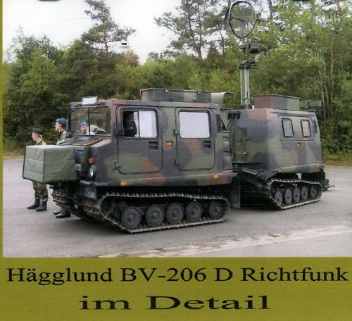 Hägglund BV 206 D Richtfunk im Detail  119 Fotos 