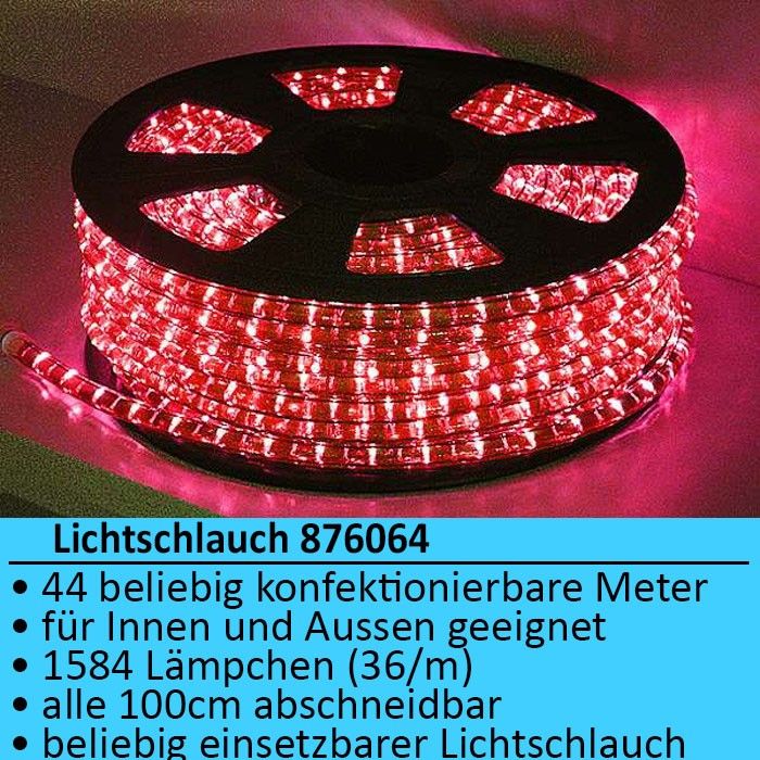 Weihnachtsbeleuchtung Lichtschlauch Ropelight 876064