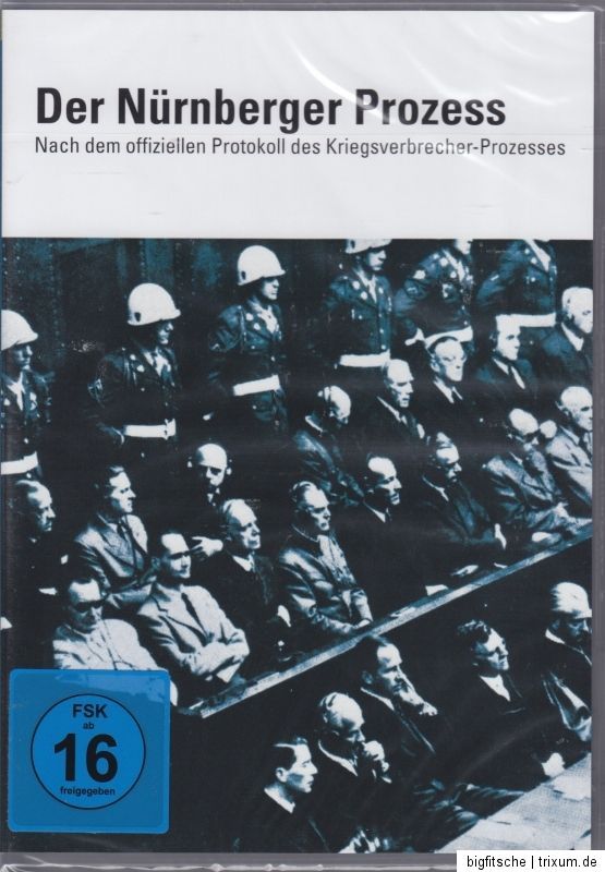 DVD   DER NÜRNBERGER PROZESS (NEU&OVP) 0743213452395