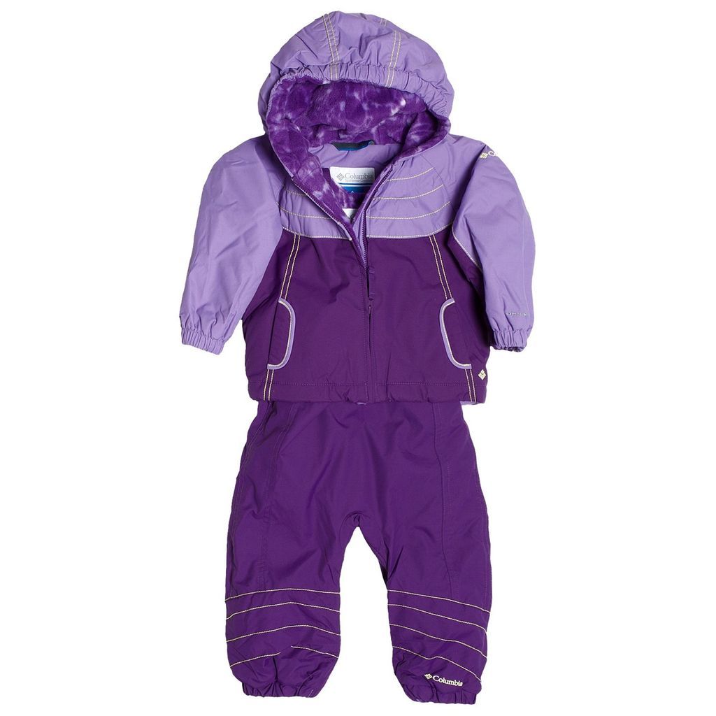 COLUMBIA TWINKLE ZIP [GR 86] SCHNEEANZUG THERMOJACKE & THERMOHOSE LILA