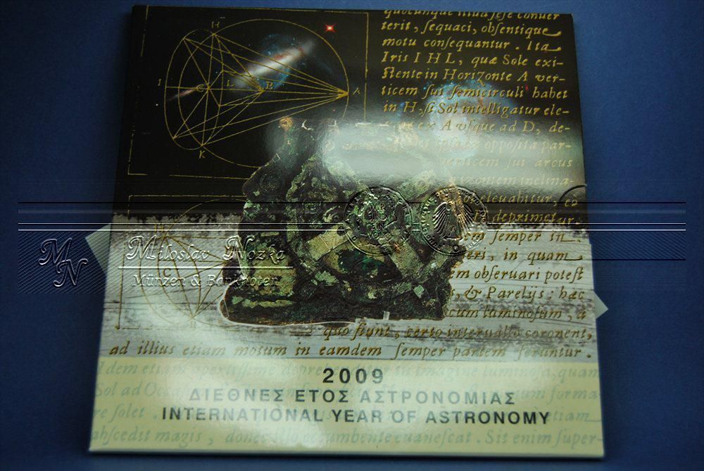 Original Griechenland KMS 2009 Jahr der Astronomie 13 88 nur 5 000 Ex