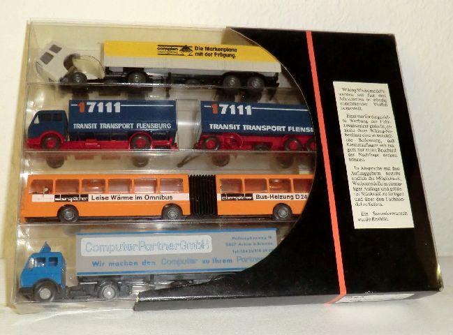 Wiking Set  Werbemodelle 1982/83  OVP M187 Topp