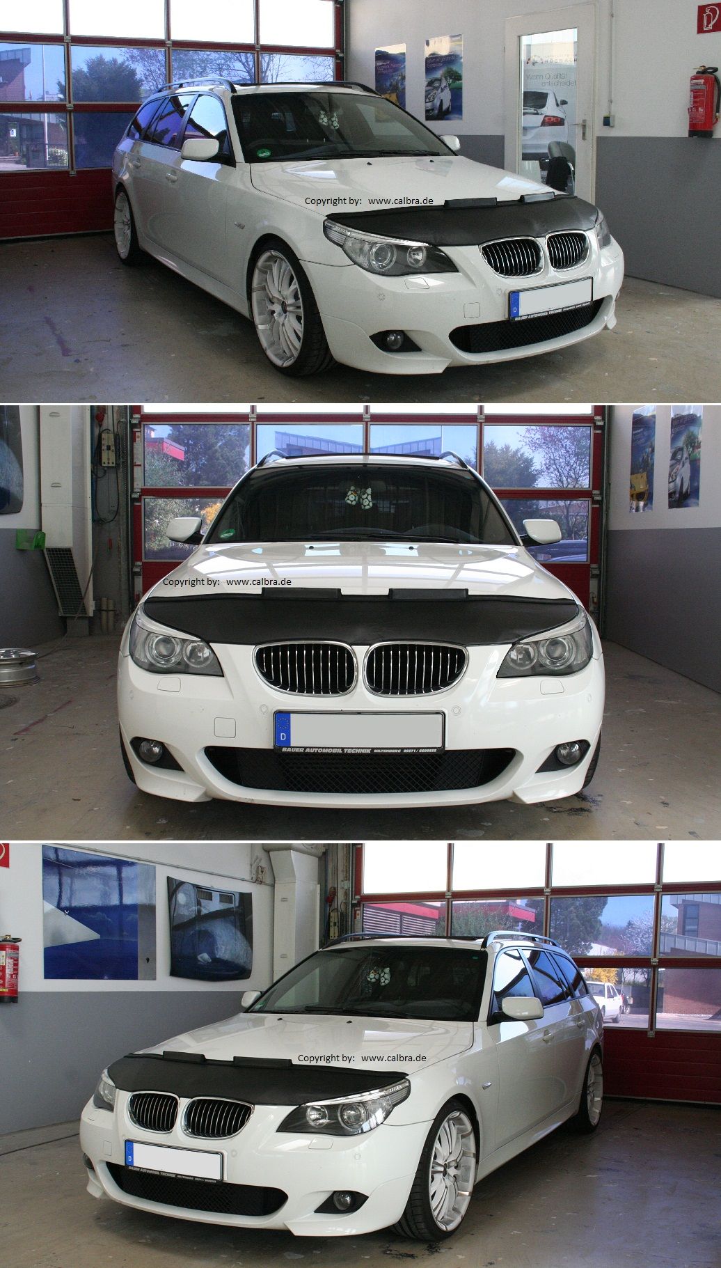 BRA Steinschlagschutz Haubenbra BMW E60 2003   2010