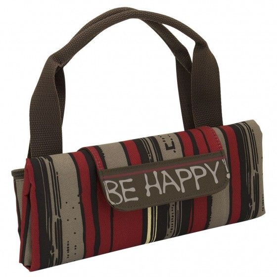 Be Happy ©Steinbeck® Shopper faltbar 89515 Streifen,rot