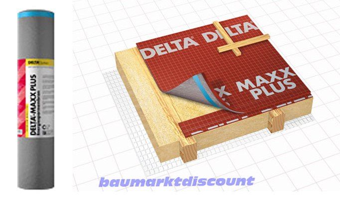 DELTA MAXX PLUS Energiesparmembran 1,5 x 50 m