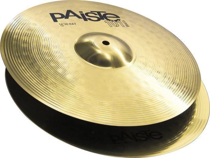 paiste 101 brass serie paiste 101 brass hi hat 14 gewicht mittleres