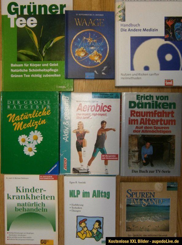 Esoterik, Psychologie, Astrologie, Natur Medizin. Buch Paket   28