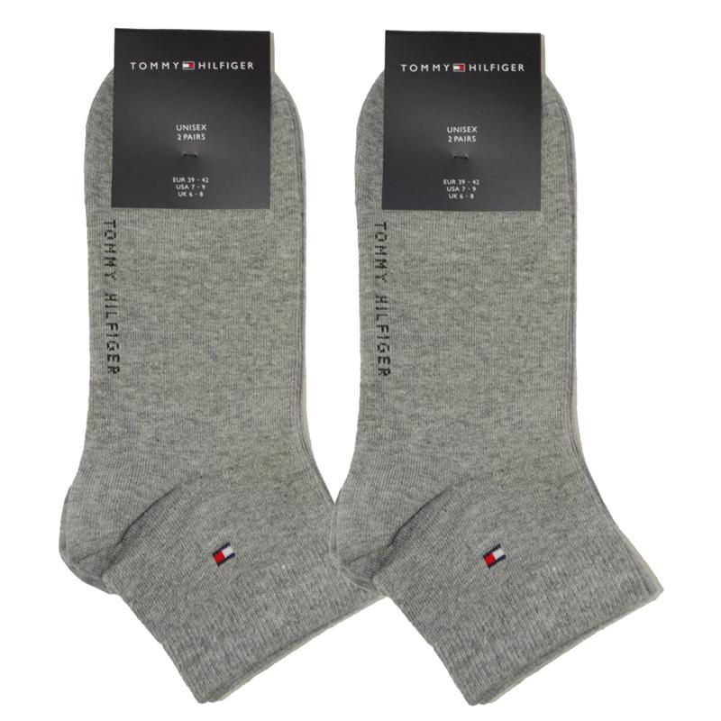 Tommy Hilfiger 4 Paar Damen Herren Quarter Sneaker Füßlinge Socken