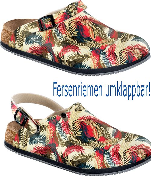 Alpro Clogs C 115 FEATHER MULTI NEU Superlaufsohle lic by Birkenstock