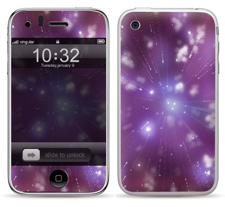 Apple iPhone 3G 3GS Skin Sticker Schutzfolie Universum