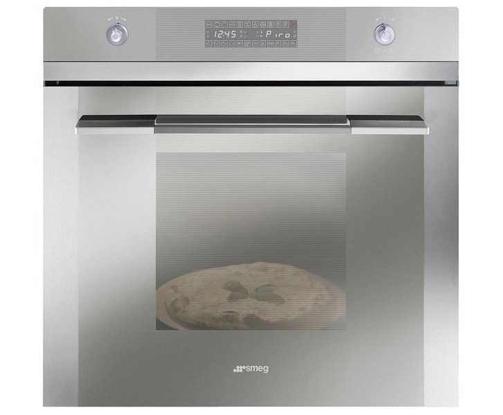 SMEG Pyrolyse Einbaubackofen BACKOFEN SCP112PZ8 Pizzafunktion