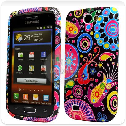 SCHWARZ QUALLE SILIKON TPU GEL CASE SCHUTZ HULLE FUR SAMSUNG GALAXY W