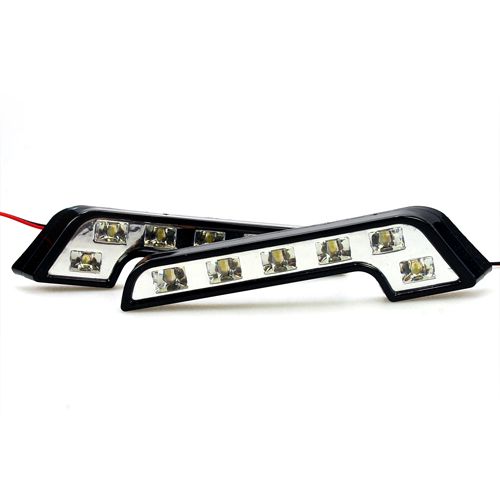 2X 6 LED Tagfahrlicht Tagfahrleuchten Auto Lampe xenonweiß